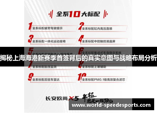 揭秘上海海港新赛季首签背后的真实意图与战略布局分析